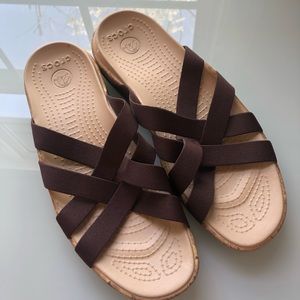 NWOT CROCS Women’s Edie Stretch Sandal 10